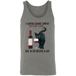 A Woman Cannot Survive On Wine Alone She Needs A Cat Shirt image redirect11072021001131 3 247x247px A Woman Cannot Survive On Wine Alone She Needs A Cat Shirt