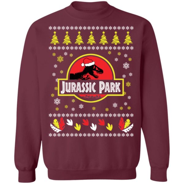 redirect11162021031150 5 600x600px Jurassic Park Ugly Dinosaur Santa Christmas Sweatshirt