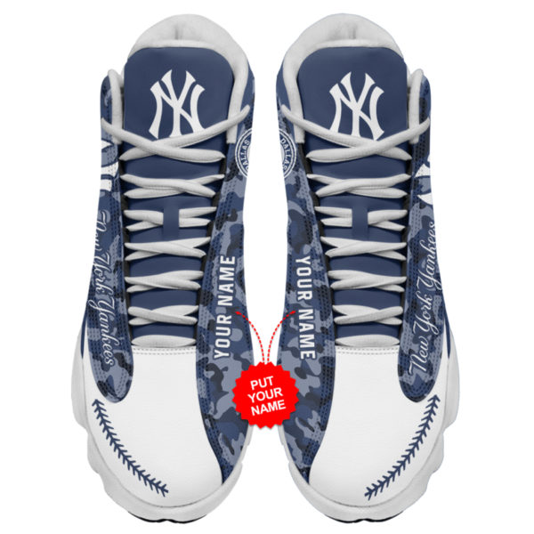 c0c0b9a368885c862467e71974c680ef 600x600px Personalized Name New York Yankees Bronx Bombers Air Jordan 13 Shoes