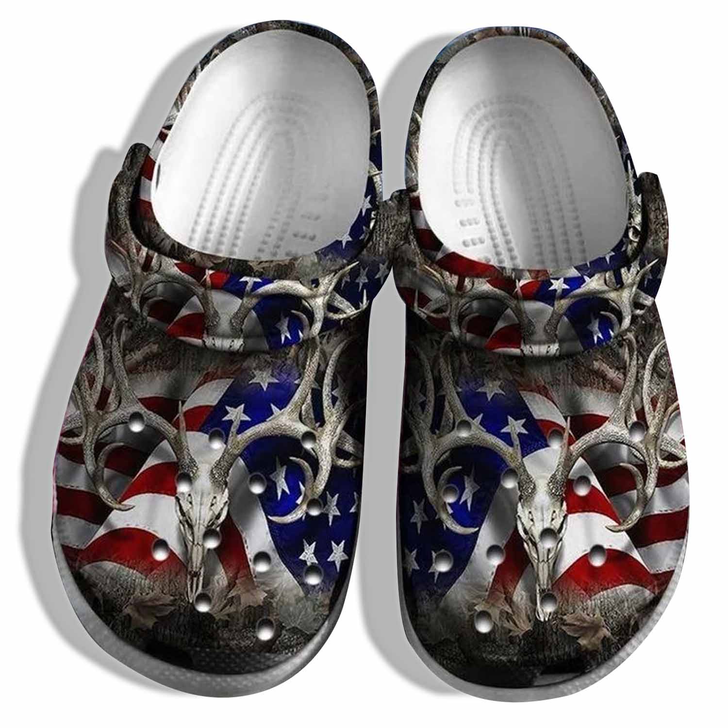 Us discount flag crocs