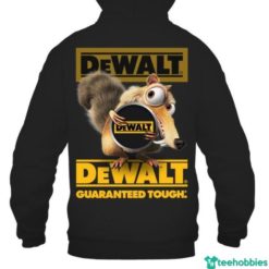 Dewalt Ice Age Rudy Crash Scrat Guaranteed Touch 3D Hoodie - 3D Hoodie - Black