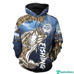 Fish In The Ocean Stepfather Lover Camping Gifts for Dad 3D hoodie - 3D Hoodie - Light Blue