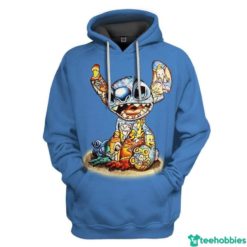 Gearhuman 3D Stitch 3D Hoodie - 3D Hoodie - Blue