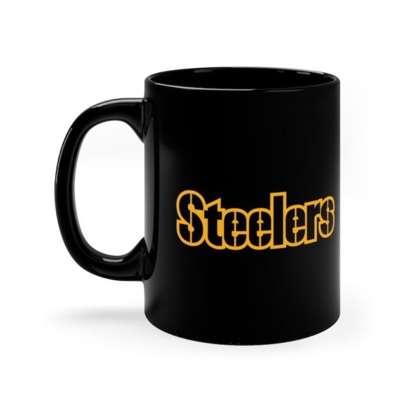 il 794xN.3541022916 en3o 600x600px Pittsburgh Steelers NFL Team Logo Coffee Black Mug