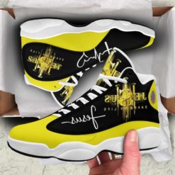 Jesus Saved My Life Sneakers Custom Jordan 13 Shoes - Women's Air Jordan 13 - White