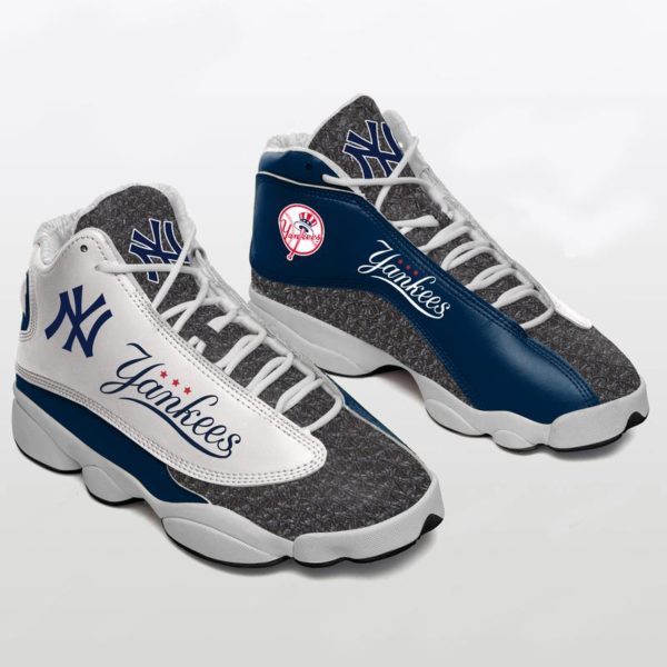 New York Yankees Baseball Team Air Jordan 13 Shoes - Women's Air Jordan 13 - Navy