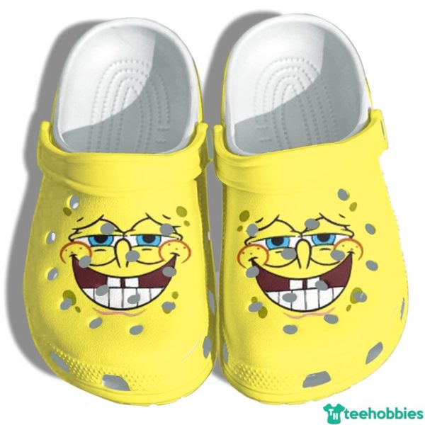Sponge Funny Sponge Lover Clog Shoes - Clog Shoes - Yellow