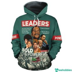 The Leaders Magazine Art Bold And Powerful 3D Hoodie - 3D Hoodie - Red