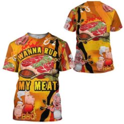 0x540@163291436136a5d79606 247x247px Wanna Rup My Meat Food Lover All Over Print 3D Hoodie Zip Hoodie.