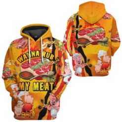 0x540@1632914361897026b610 247x247px Wanna Rup My Meat Food Lover All Over Print 3D Hoodie Zip Hoodie.