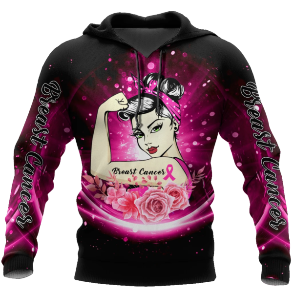6122d7a940145989cd3d32fd13793153 600x600px Breast Cancer Gift For The Girl All Over Print 3D Hoodie