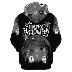 62ede8b6088704e2e48eb53a4661e107 1 247x247px Bones Spider Halloween Night 3D All Over Print T Shirt Hoodie