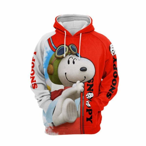 815e104e634e42480c95ac4193d4b2c1 600x600px Snoopy Lover All Over Print 3D Hoodie