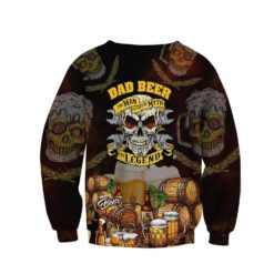 DadBeerAOPShirt 247x247px Dad Beer The Legend Beer For Christmas 3D T Shirt Sweatshirt