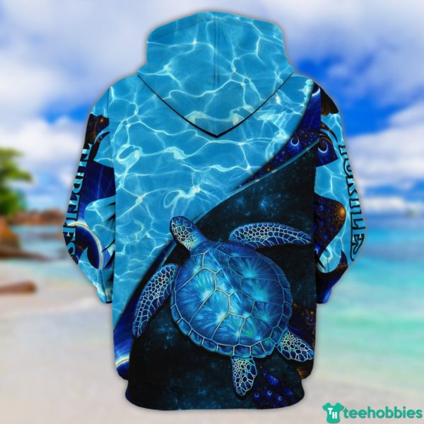 MockBack 50225b47 a1ed 44c9 8caa 3af1b4b673a4 600x600px Personalized Name Save The Turtles All Over Print 3D Zip Hoodie