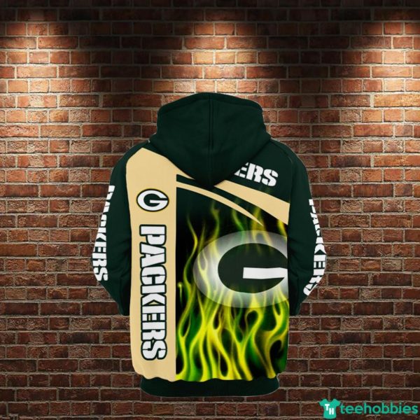 PACKERS BACK 1 600x600px NFL Fashion Packers Team All Over Print Hoodie Zip Hoodie For Fans