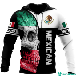 Aguila Mexican Skull 3D All Over Print Unisex Shirts - 3D Hoodie -