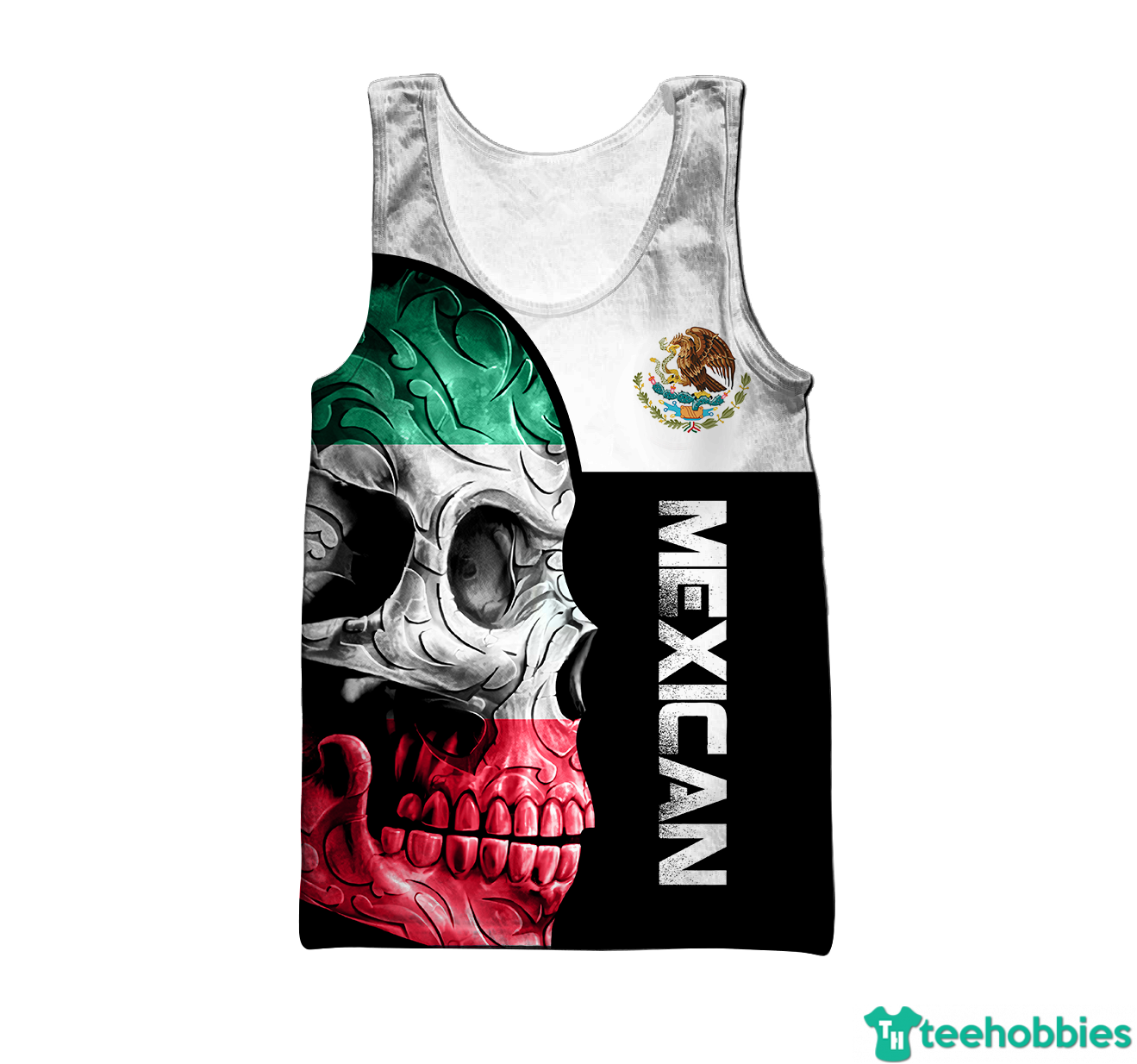 Black October Skull Girl All Over Print 3D Tank Top Hated By Many