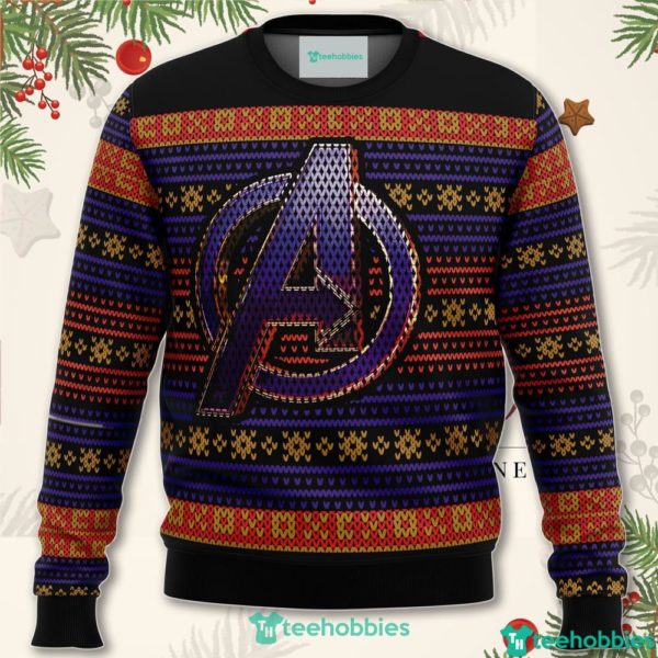 avengers logo christmas sweater for men women 1 FRVQj 600x600px Avengers Logo Christmas Sweater For Men Women
