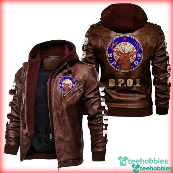 benevolent and protective order of elks leather jacket 1 jkpxJ 600x600px Benevolent and Protective Order of Elks Leather Jacket