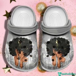Black Queen Clog Shoes Unisex Size | Gift for a Black Queen-Clog Shoes-