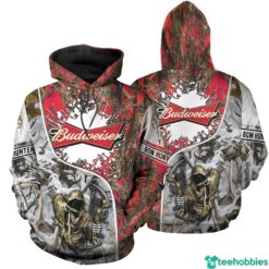 Red Coors Light Beer Hunting 3D All Print Hoodie - 3D Hoodie - Red
