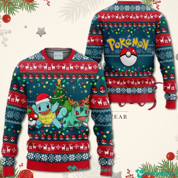 bulbasaur and squirtle christmas sweater pokemon xmas shirt for men women 1 5tJCv 600x600px Bulbasaur And Squirtle Christmas Sweater Pokemon Xmas Shirt For Men Women