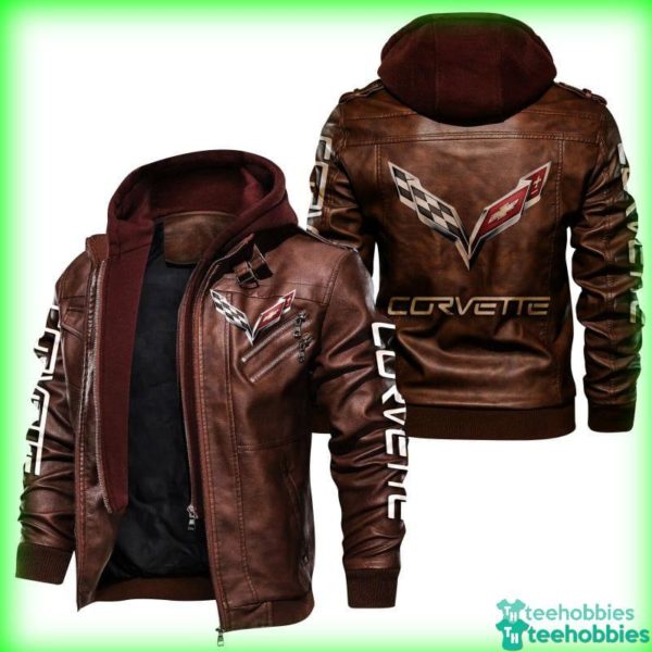 chevrolet corvette leather jacket hoodie gift for fathers day 1 VQ9DH 600x600px Chevrolet Corvette Leather Jacket Hoodie Gift For Father's Day