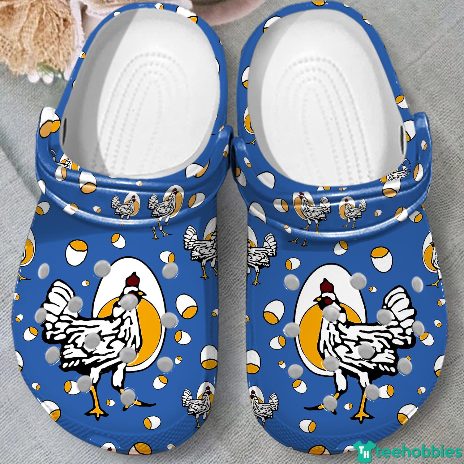 Chicken crocs online shoes