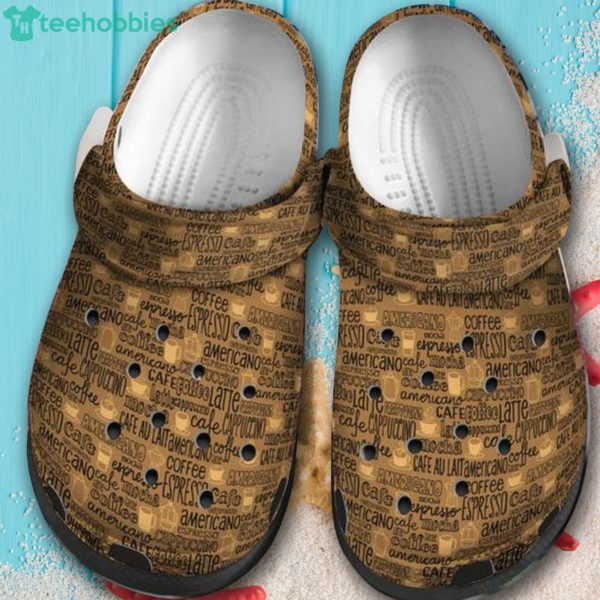 coffeeholic unisex clog shoes for women men 1 pXOaL 600x600px Coffeeholic Unisex Clog Shoes For Women, Men
