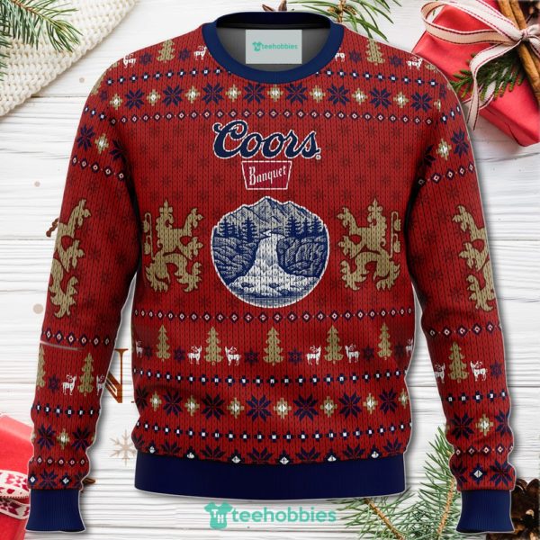 coors banquet christmas sweater for men women 1 lRdpO 600x600px Coors Banquet Christmas Sweater For Men Women