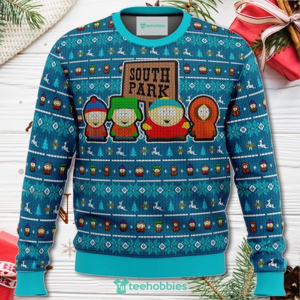 crazy main characters south park christmas sweater for men women 1 NXmAK 600x600px Crazy Main Characters South Park Christmas Sweater For Men Women