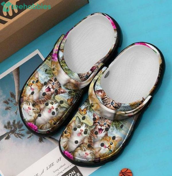 cute cats unisex clog shoes for women men 1 ie9Lb 600x615px Cute Cats Unisex Clog Shoes For Women, Men