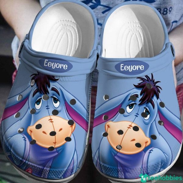 Cute Eeyore For Everyone Clog Shoes - Clog Shoes - Blue
