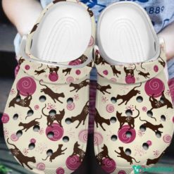 cute funny seamless pattern crocs classic clogs shoes for men women3 247x247px Seamless Best Gift Clog Shoes