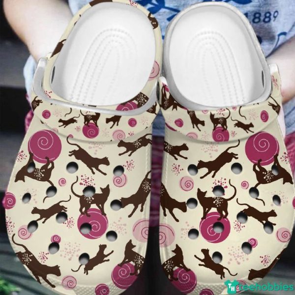 cute funny seamless pattern crocs classic clogs shoes for men women3 600x600px Seamless Best Gift Clog Shoes