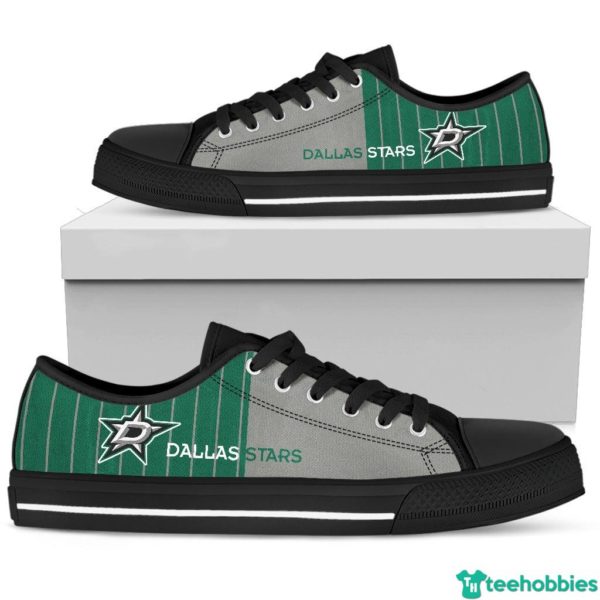 Dallas Stars Low Top Shoes - Women's Shoes - Black