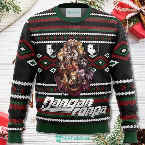 danganronpa alt christmas sweater for men women 1 W1dpR 600x600px Danganronpa Alt Christmas Sweater For Men Women