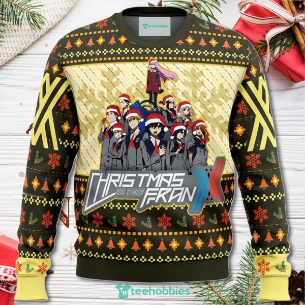 darling in the franxx christmas feels christmas sweater for men women 1 mJtYo 600x600px Darling In The Franxx Christmas Feels Christmas Sweater For Men Women