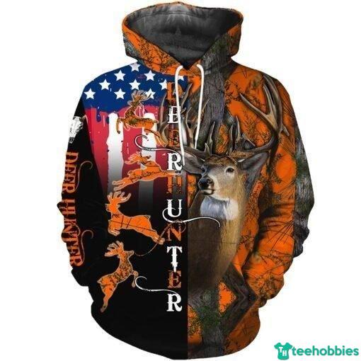 Deer hunting 3d online hoodie