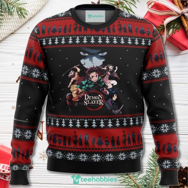 demon slayer poster christmas sweater for men women 1 APGaR 600x600px Demon Slayer Poster Christmas Sweater For Men Women