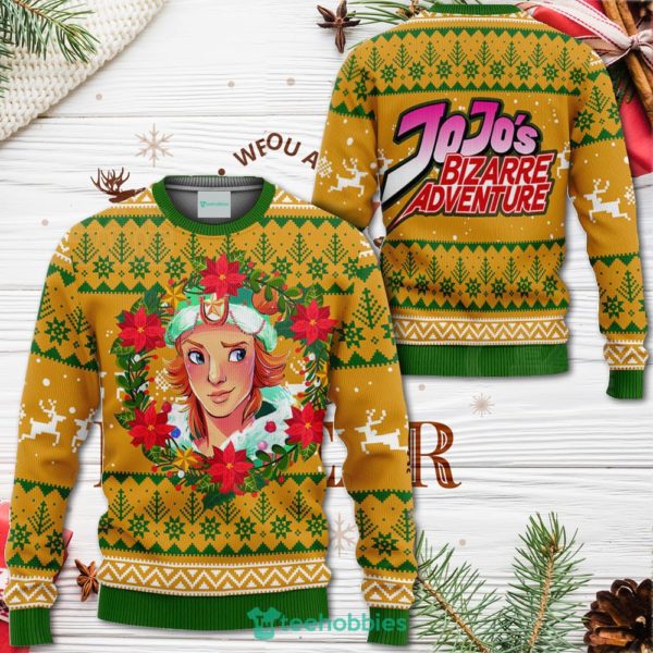 dio brando christmas sweater jojos bizarre adventure anime for men women 1 lDZPV 600x600px Dio Brando Christmas Sweater Jojos Bizarre Adventure Anime For Men Women