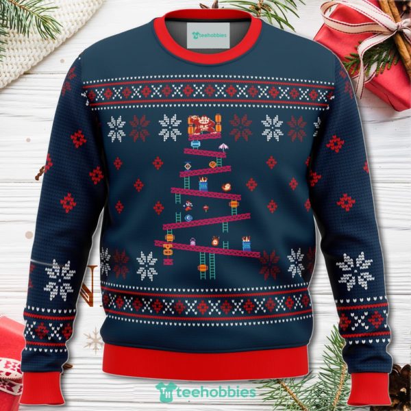 donkey kong christmas sweater for men women 1 tFnO1 600x600px Donkey Kong Christmas Sweater For Men Women