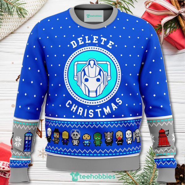dr who dalek christmas sweater for men women 1 OI8UM 600x600px Dr Who Dalek Christmas Sweater For Men Women