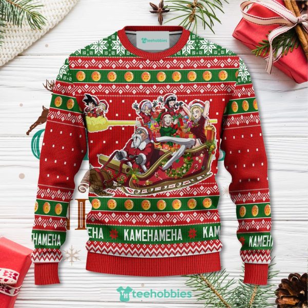 dragon ball anime christmas sweater red characters xmas for men women 1 IOcHK 600x600px Dragon Ball Anime Christmas Sweater Red Characters Xmas For Men Women