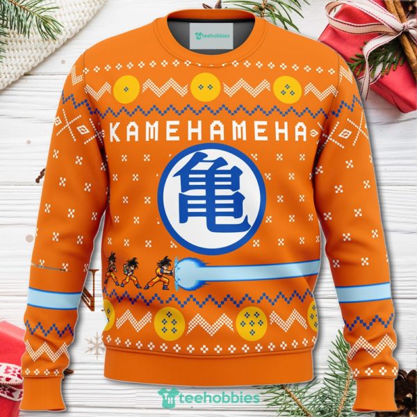 dragon ball z kamehameha christmas sweater for men women 1 zsAXk 600x600px Dragon Ball Z Kamehameha Christmas Sweater For Men Women
