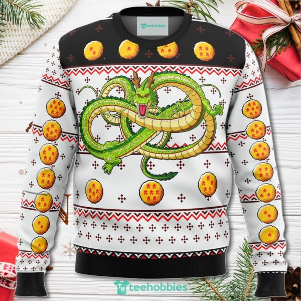 dragonball z shenron christmas sweater for men women 1 QKOdF 600x600px Dragonball Z Shenron Christmas Sweater For Men Women