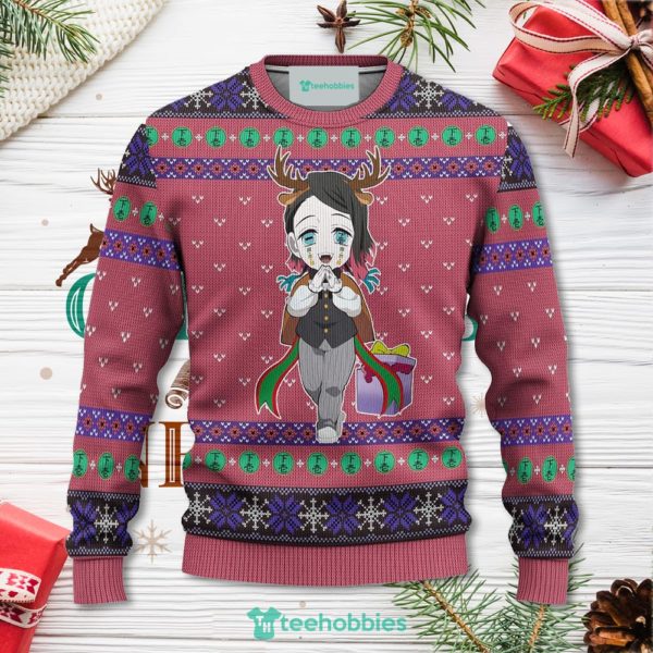 enmu demon slayer anime christmas sweater xmas for men women 1 sRx4A 600x600px Enmu Demon Slayer Anime Christmas Sweater Xmas For Men Women