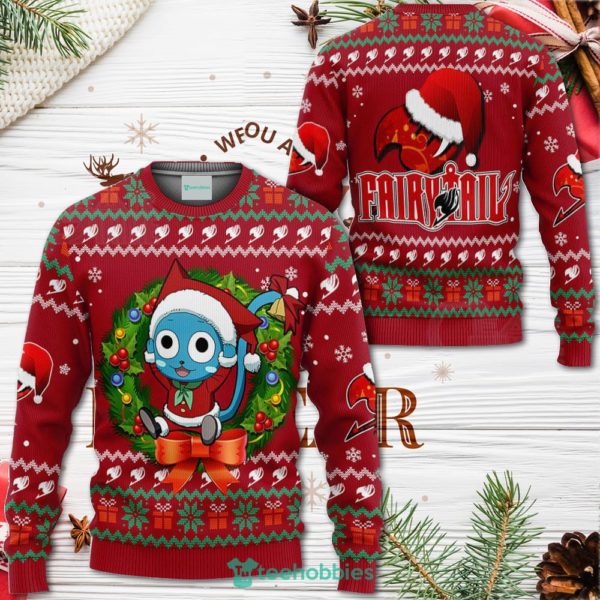 fairy tail happy christmas sweater anime custom xmas for men women 1 xzcj6 600x600px Fairy Tail Happy Christmas Sweater Anime Custom Xmas For Men Women
