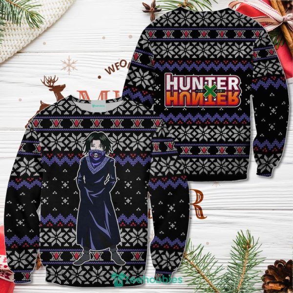 feitan christmas sweater hunter x hunter anime xmas for men women 1 faimZ 600x600px Feitan Christmas Sweater Hunter X Hunter Anime Xmas For Men Women